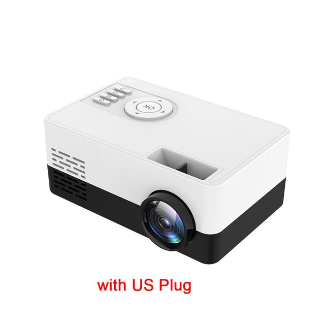 Mini Projector Handhold J15 Support 1080P Video Display Home Media Player Portable Pocket Beamer Gift For Friends Kids PK YG300